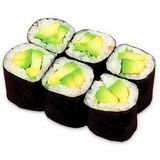 Hosomaki z awokado 6 szt.
