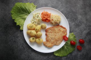 Soczysty kotlet schabowy