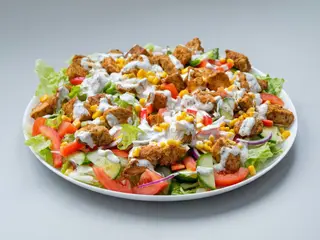 Sałatka z mięsem kebab