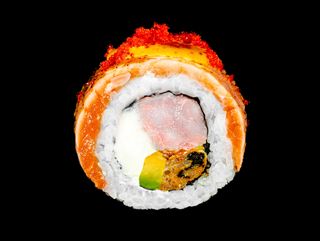 Małże Syake teriyaki