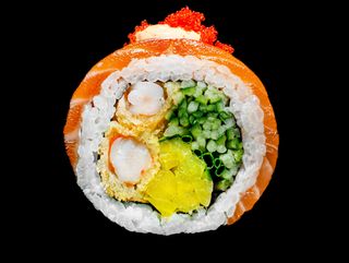 California Łosoś Krewetka Tempura