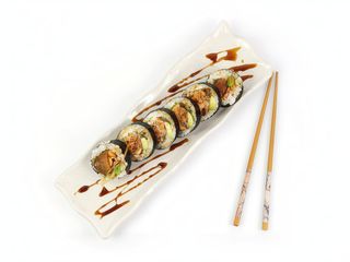 Z łososiem i awokado