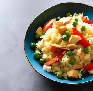 Ryż smażony z warzywami