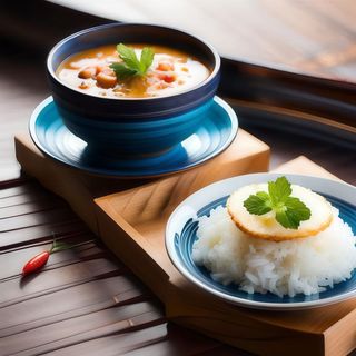 Owoce morza z warzywami