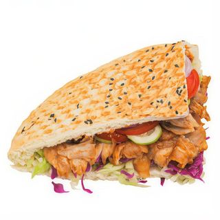 Kebab w bułce standard.