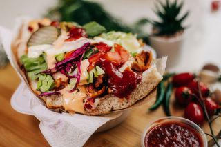 Kebab w bułce standardowy mały