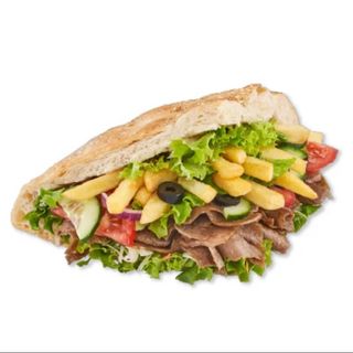 Mega Bulka z Frytkami