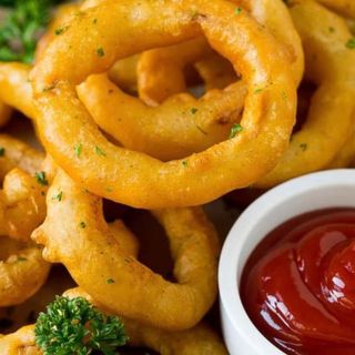 Krazki cebulowe z Serem małe