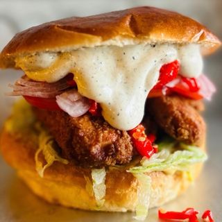 Golden Skorpion Chicken Burger OSTRY !!!