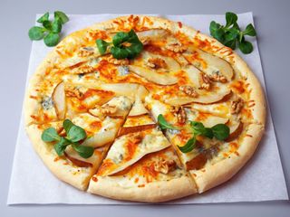 Bianca 32 cm pizza biała