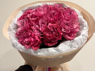 Bukiet 15 róż w opakowaniu