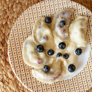 Pierogi z borówkami 18szt.