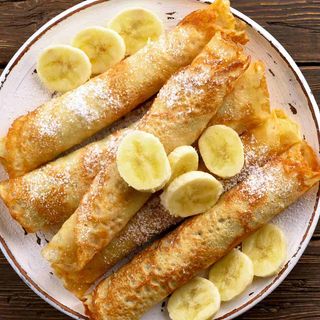 Naleśniki z serem i bananem 6szt.