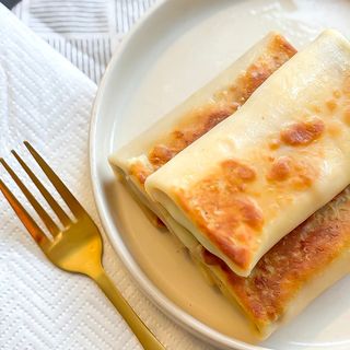 Naleśniki ze szpinakiem i łososiem 4szt.