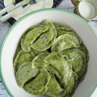 Pierogi ze szpinakiem i serem 12szt.