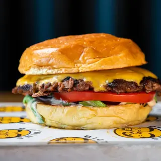Hamburguesa con queso solo