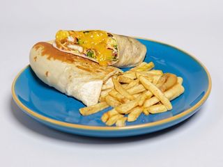 Buffalo wrap deluxe(z frytkami)