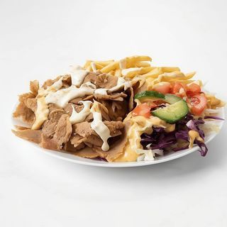 Talerz falafel wegetariański