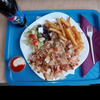 Talerz the king special duży