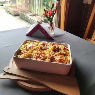 Zapiekanka z gyrosem