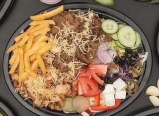 Sałatka kebab