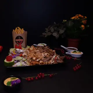 Talerz z nachosami średni