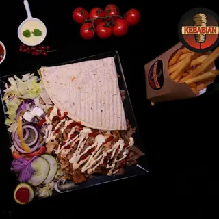Kebabian Specjal talerz
