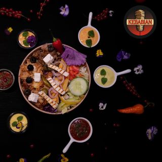 Kebab box/kubełek mega