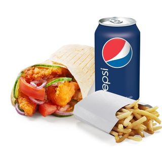 Chicken wrap classic zestaw