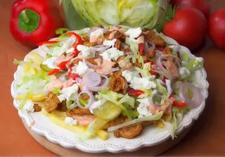 Salatka z kurczakiem