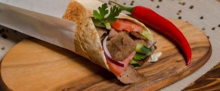 Tortilla z mięsem wołowo-baranim