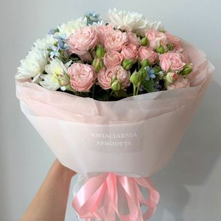 Bukiet "RÓŻOWA CHMURKA"
