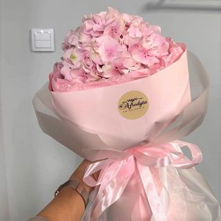 Bukiet "SZAFIR" odcień różu