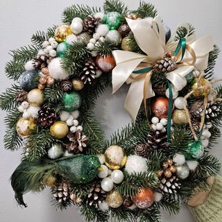 Wieniec bożonarodzeniowy "RAJSKI PTAK"