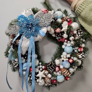 Wieniec bożonarodzeniowy "ZIMOWA NATURA"