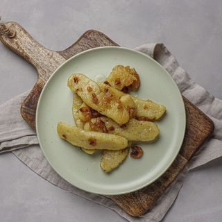 Kopytka ze skwarkami