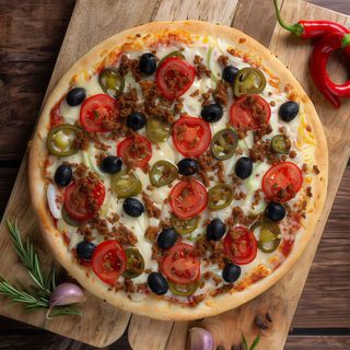 Pizza Diabelska- średnia