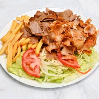 Talerzu-Samo mięso duży