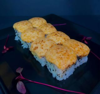 Roll zapieczony Łosoś&Krewetka