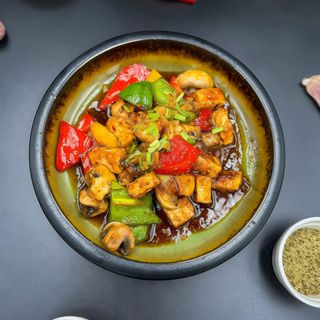 Black pepper sauce tofu 2p