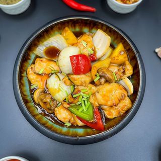 Black pepper sauce pork 2p