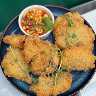 Boczniaki w panierce