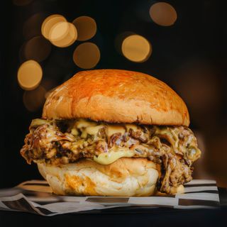 Burger  Philly Cheesesteak