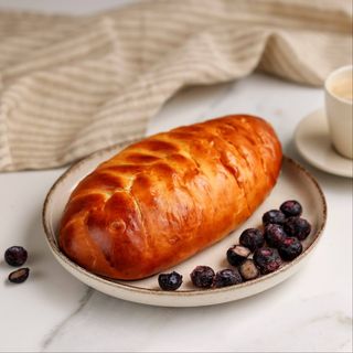 Drożdżówka z jagodami