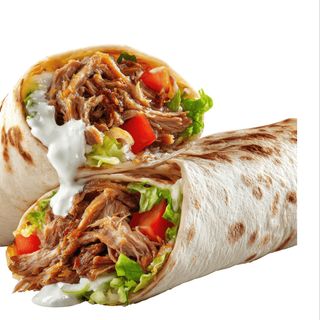 Tortilla z szarpaną wieprzowiną