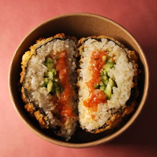 Sushi burger Łosoś pieczony