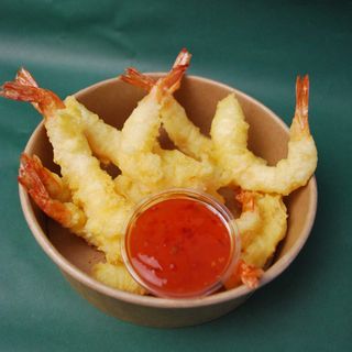 Krewetki Tiger w tempurze 10 szt.