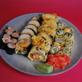 Temari tsu sake tempura 28 szt