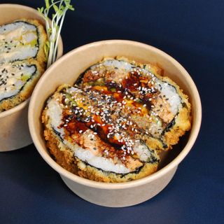 Sushi burger Łosoś pieczony