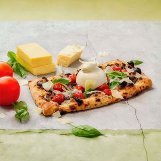Bruschetta truflowa z Burratą